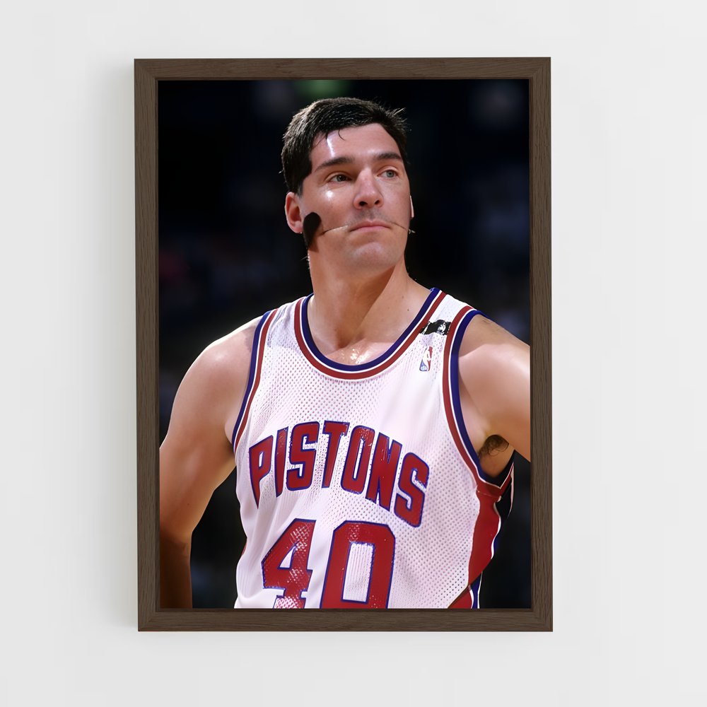 Poster L'Esprit des Pistons – affiche Basketball (vue 5)